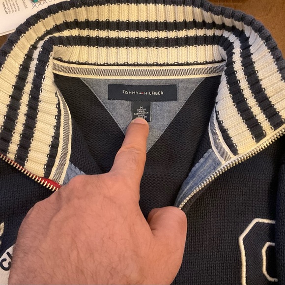 Tommy Hilfiger spring/ fall cardigan - Picture 4 of 5